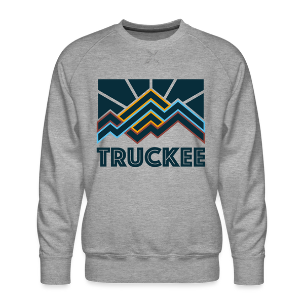 Premium Truckee Sweatshirt - Men's California Sweatshirt - heather grey