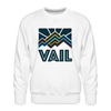 Premium Vail Sweatshirt - Men's Colorado Sweatshirt - white