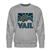 Premium Vail Sweatshirt - Men's Colorado Sweatshirt - heather grey