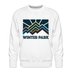 Premium Winter Park Sweatshirt - Men's Colorado Sweatshirt - white