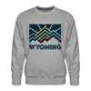 Premium Wyoming Sweatshirt - Men's Sweatshirt - heather grey