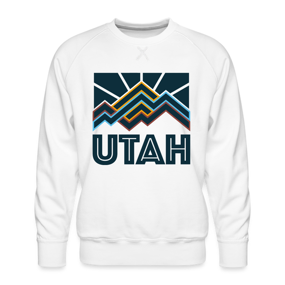 Premium Utah Sweatshirt - Men's Sweatshirt - white