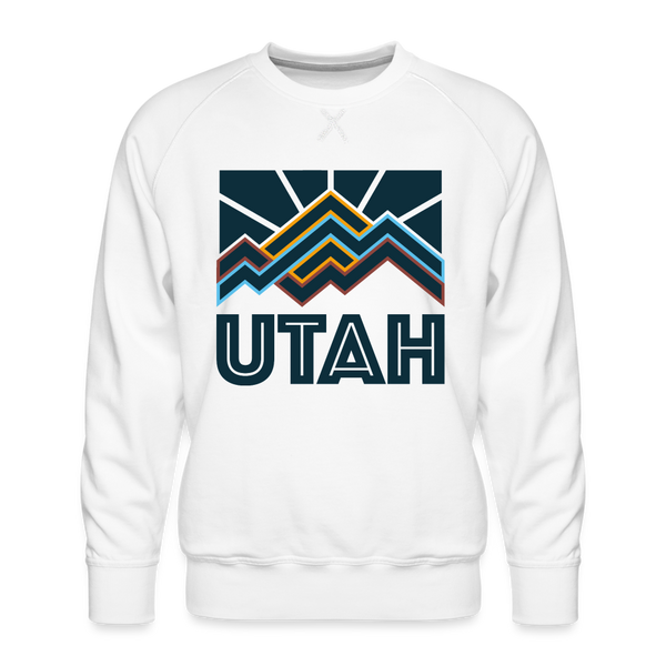 Premium Utah Sweatshirt - Men's Sweatshirt - white