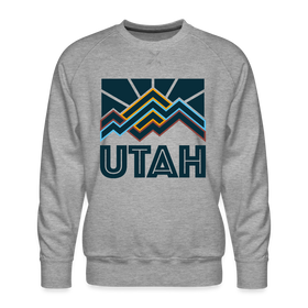 Premium Utah Sweatshirt - Men's Sweatshirt - heather grey