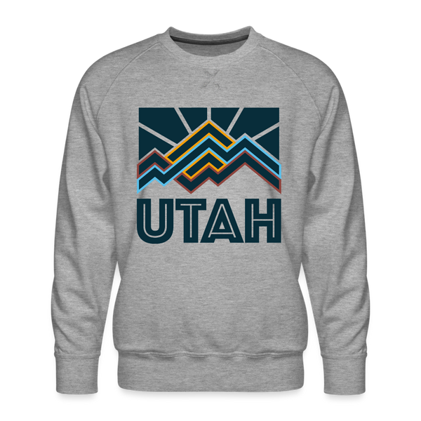 Premium Utah Sweatshirt - Men's Sweatshirt - heather grey