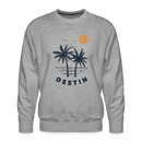 Premium Destin Sweatshirt - Men's Florida Sweatshirt - heather grey