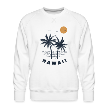 Premium Hawaii Sweatshirt - Men's Sweatshirt - white