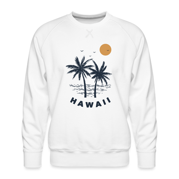 Premium Hawaii Sweatshirt - Men's Sweatshirt - white