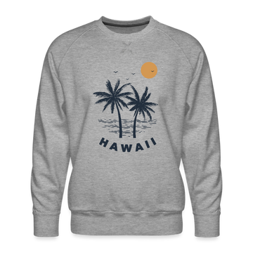 Premium Hawaii Sweatshirt - Men's Sweatshirt - heather grey
