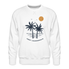 Premium Fort Lauderdale Sweatshirt - Men's Florida Sweatshirt - white