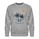 Premium Huntington Beach Sweatshirt - Men's California Sweatshirt - heather grey