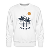 Premium Jupiter Sweatshirt - Men's Florida Sweatshirt - white