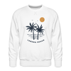 Premium Laguna Beach Sweatshirt - Men's California Sweatshirt - white