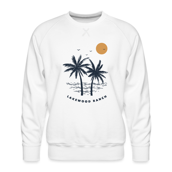Premium Lakewood Ranch Sweatshirt - Men's Florida Sweatshirt - white
