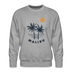Premium Malibu Sweatshirt - Men's California Sweatshirt - heather grey