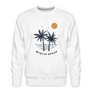 Premium Myrtle Beach Sweatshirt - Men's South Carolina Sweatshirt - white