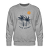 Premium Palm Springs Sweatshirt - Men's California Sweatshirt - heather grey