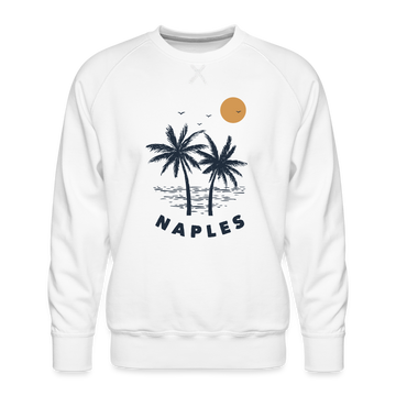 Premium Naples Sweatshirt - Men's Florida Sweatshirt - white