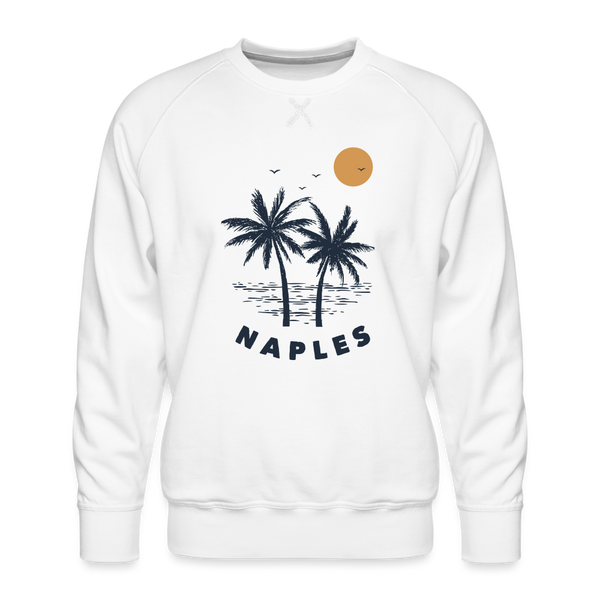 Premium Naples Sweatshirt - Men's Florida Sweatshirt - white