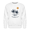 Premium Panama City Sweatshirt - Men's Florida Sweatshirt - white
