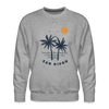 Premium San Diego Sweatshirt - Men's California Sweatshirt - heather grey