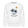 Premium San Jose Sweatshirt - Men's California Sweatshirt - white