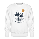 Premium Santa Barbara Sweatshirt - Men's California Sweatshirt - white