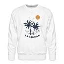 Premium Savannah Sweatshirt - Men's Georgia Sweatshirt - white