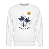 Premium Siesta Key Sweatshirt - Men's Florida Sweatshirt - white