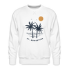 Premium St Augustine Sweatshirt - Men's Florida Sweatshirt - white