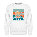 Premium Alta Sweatshirt - Men's Utah Sweatshirt - white