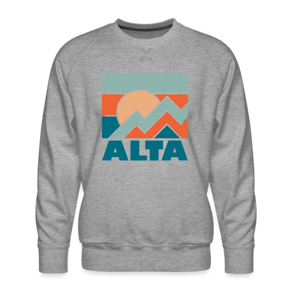 Premium Alta Sweatshirt - Men's Utah Sweatshirt - heather grey