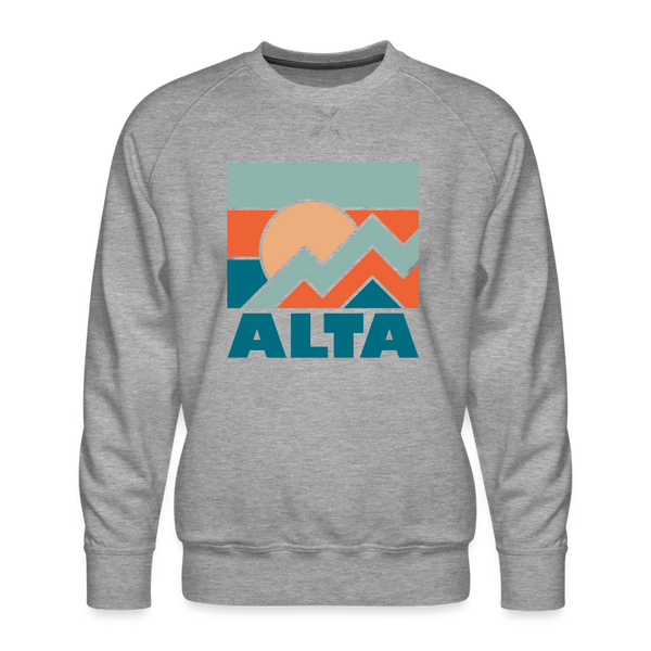 Premium Alta Sweatshirt - Men's Utah Sweatshirt - heather grey
