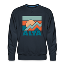 Premium Alta Sweatshirt - Men's Utah Sweatshirt - navy
