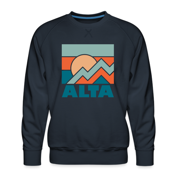 Premium Alta Sweatshirt - Men's Utah Sweatshirt - navy