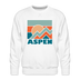 Premium Aspen Sweatshirt - Men's Colorado Sweatshirt - white