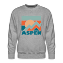 Premium Aspen Sweatshirt - Men's Colorado Sweatshirt - heather grey