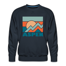 Premium Aspen Sweatshirt - Men's Colorado Sweatshirt - navy