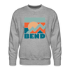 Premium Bend Sweatshirt - Men's Oregon Sweatshirt - heather grey