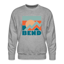Premium Bend Sweatshirt - Men's Oregon Sweatshirt - heather grey