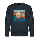 Premium Bend Sweatshirt - Men's Oregon Sweatshirt - navy