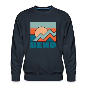 Premium Bend Sweatshirt - Men's Oregon Sweatshirt - navy