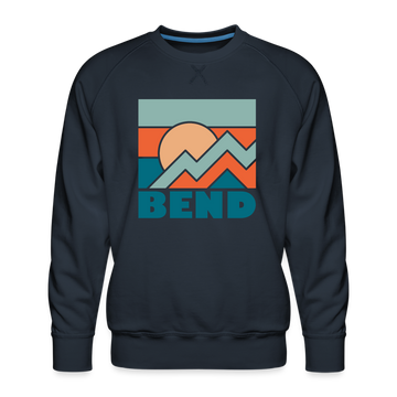 Premium Bend Sweatshirt - Men's Oregon Sweatshirt - navy