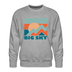 Premium Big Sky Sweatshirt - Men's Montana Sweatshirt - heather grey