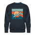 Premium Big Sky Sweatshirt - Men's Montana Sweatshirt - navy