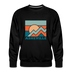 Premium Asheville Sweatshirt - Men's North Carolina Sweatshirt - black