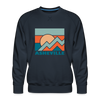 Premium Asheville Sweatshirt - Men's North Carolina Sweatshirt - navy