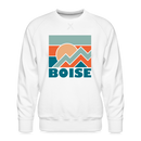 Premium Boise Sweatshirt - Men's Idaho Sweatshirt - white