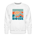 Premium Boise Sweatshirt - Men's Idaho Sweatshirt - white