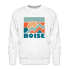 Premium Boise Sweatshirt - Men's Idaho Sweatshirt - white